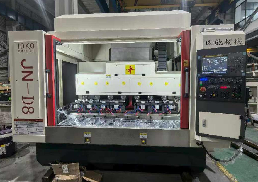 JN-D8多工位水龙头精加工中心将按计划发货